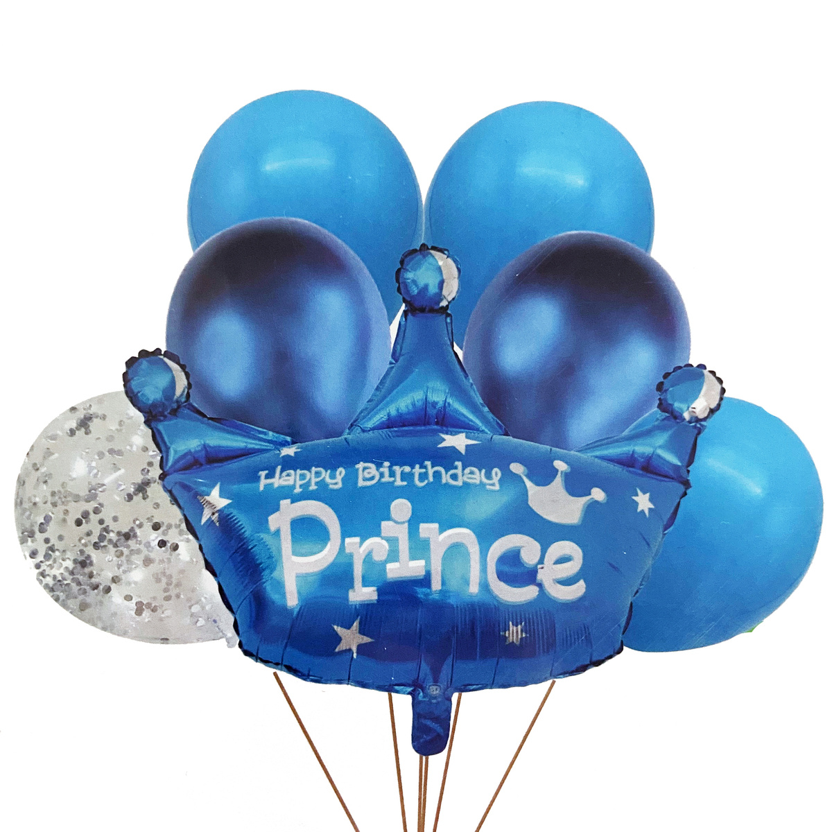 Balony Zestaw Urodzinowy Prince 3 Latka