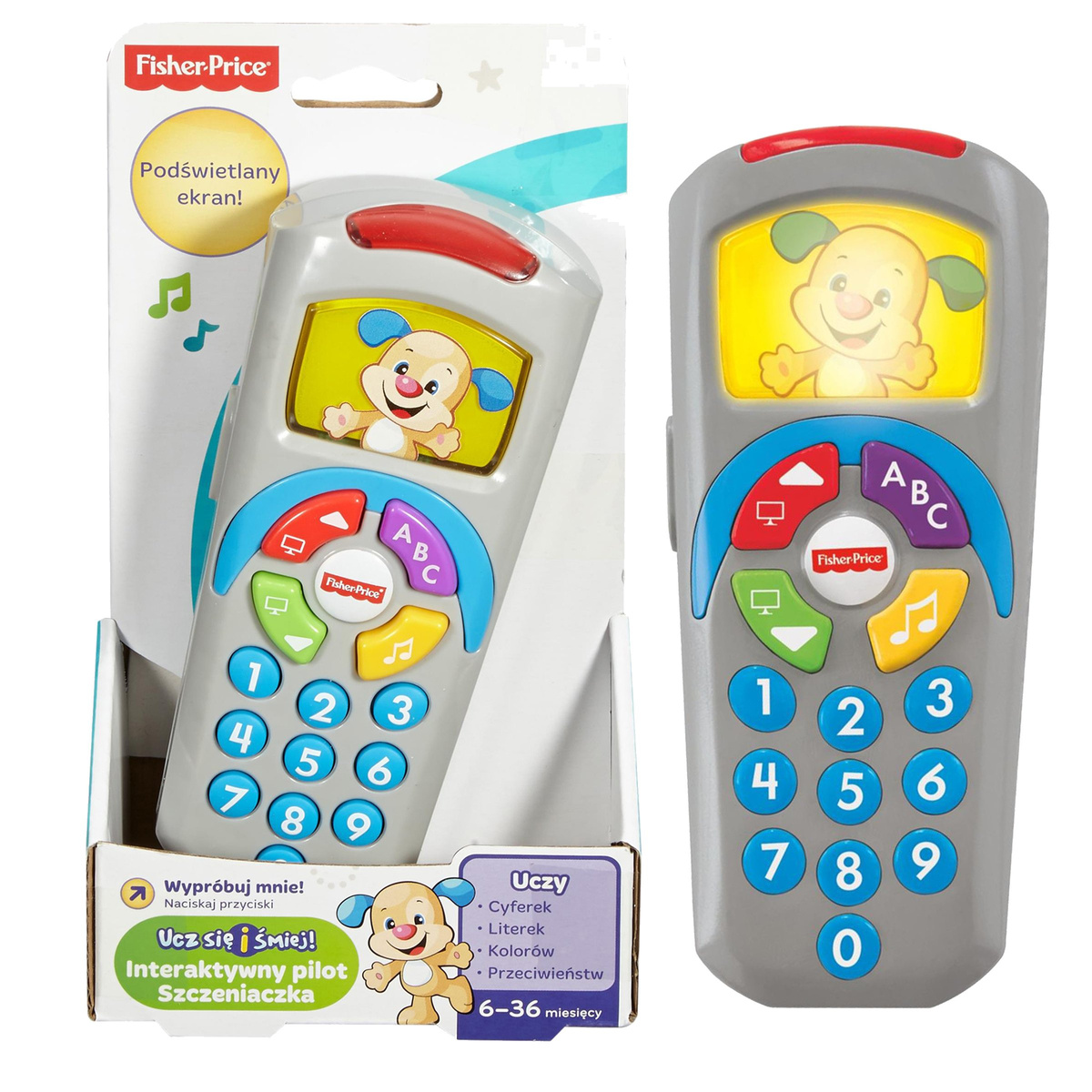 FISHER PRICE Interaktywny pilot szczeniaczka