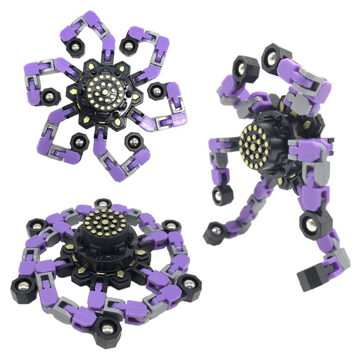 Fidget Spinner Robot Do Składania Antystresowy