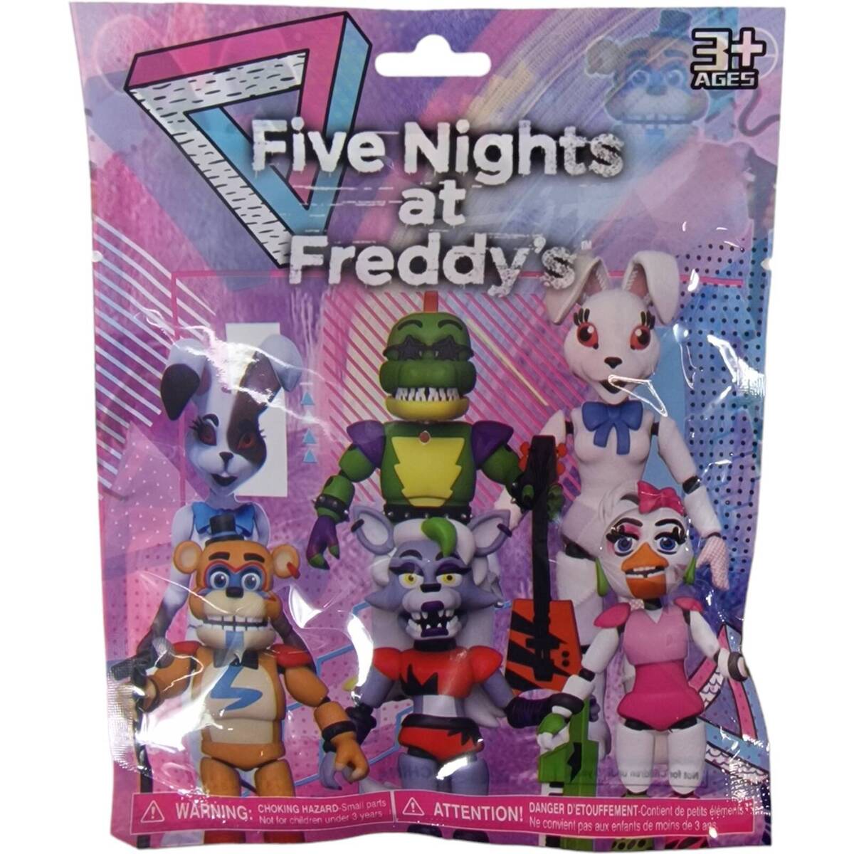 Five nights at freddy\'s - saszetka niespodzianka Figurka + 3 karty (5 Koszmarnych Nocy)