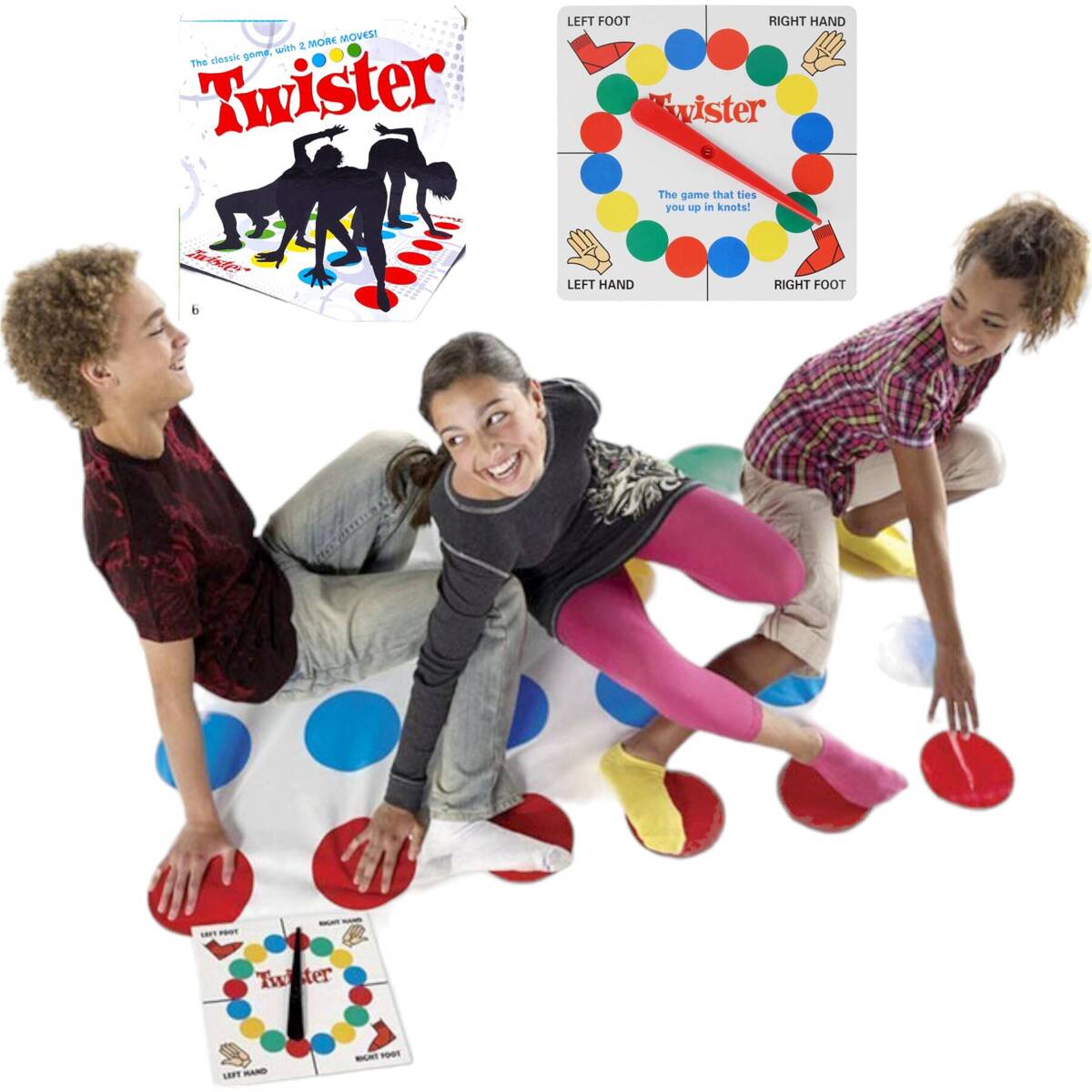 Gra planszowa zręcznościowa TWISTER (Duża wersja)