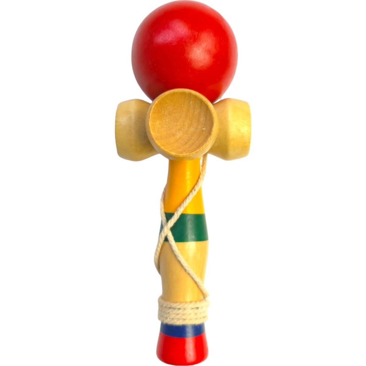 KENDAMA Duża Drewniana Japońska gra zręcznościowa (4-Stronna)