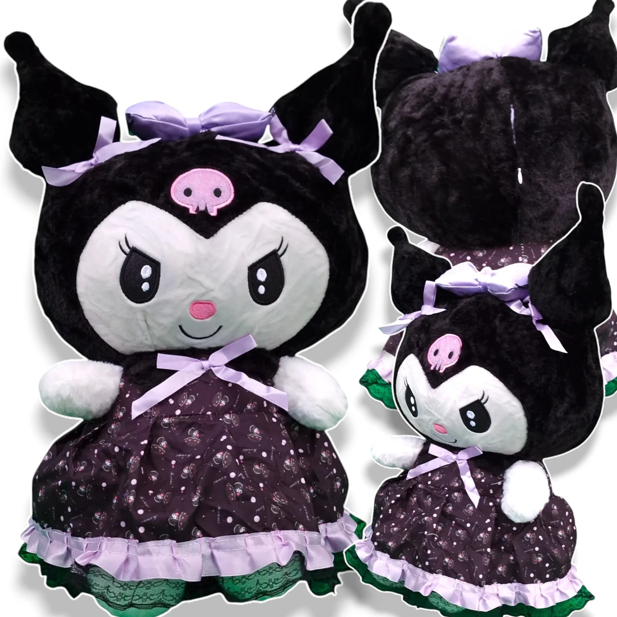 KUROMI - Maskotka Czarna 45CM