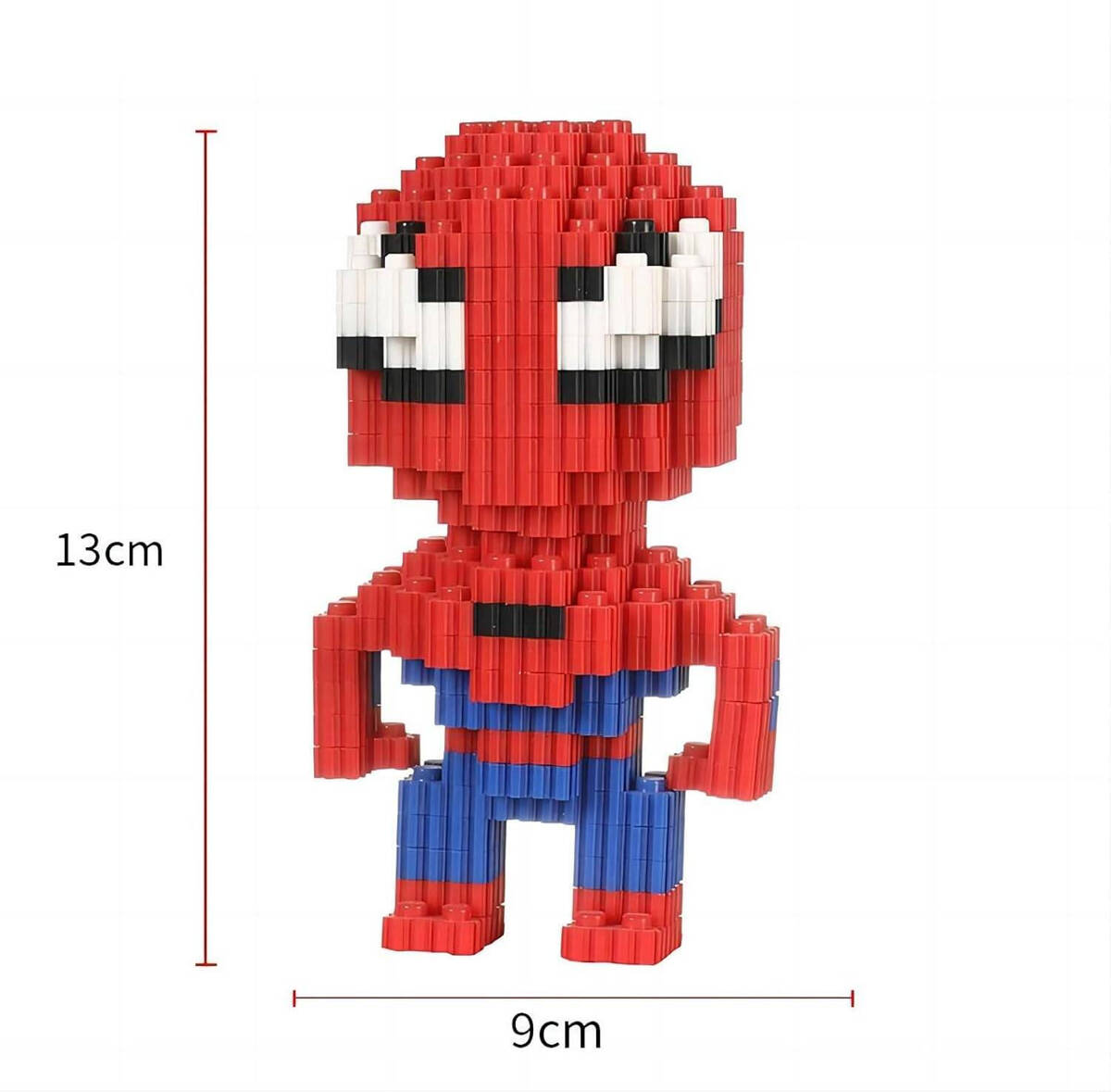 Klocki konstrukcyjne -do składania PUZZLE 3D SPIDERMAN 518 elementów