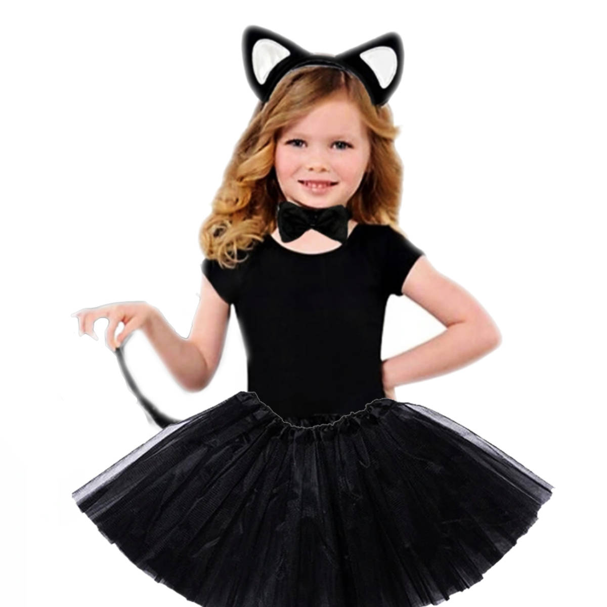 Kostium Dla Dzieci Czarny Kot