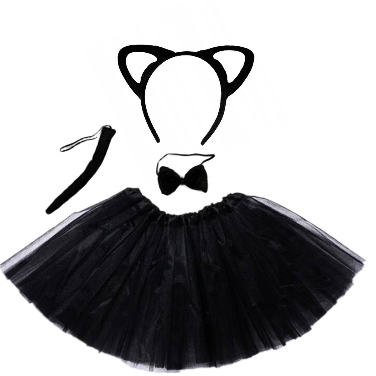 Kostium Dla Dzieci Czarny Kot