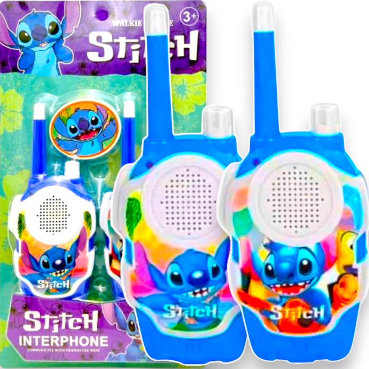 LILO i STITCH - Zestaw Walkie Talkie - 2 krótkofalówki