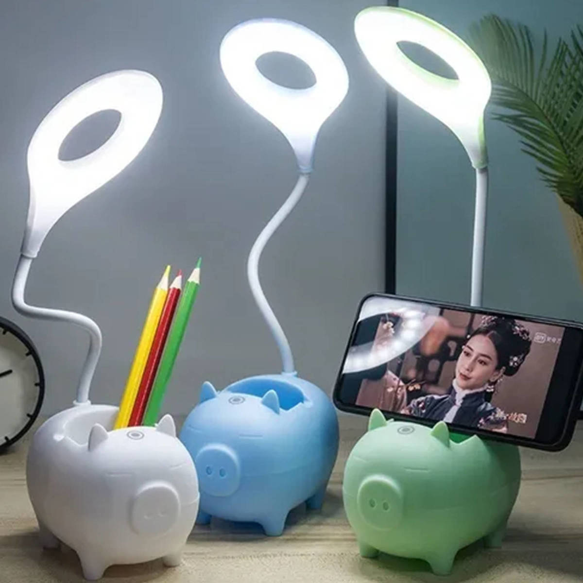 Lampka biurkowa LED USB