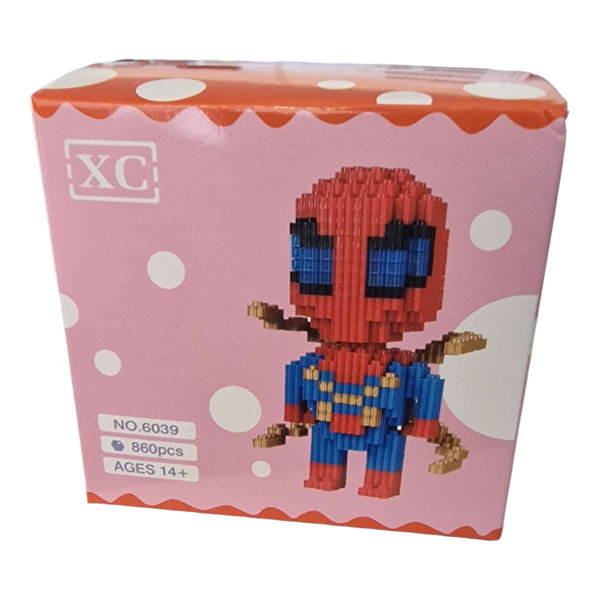 MAGIC BLOCK Klocki magiczne figurka SPIDERMAN