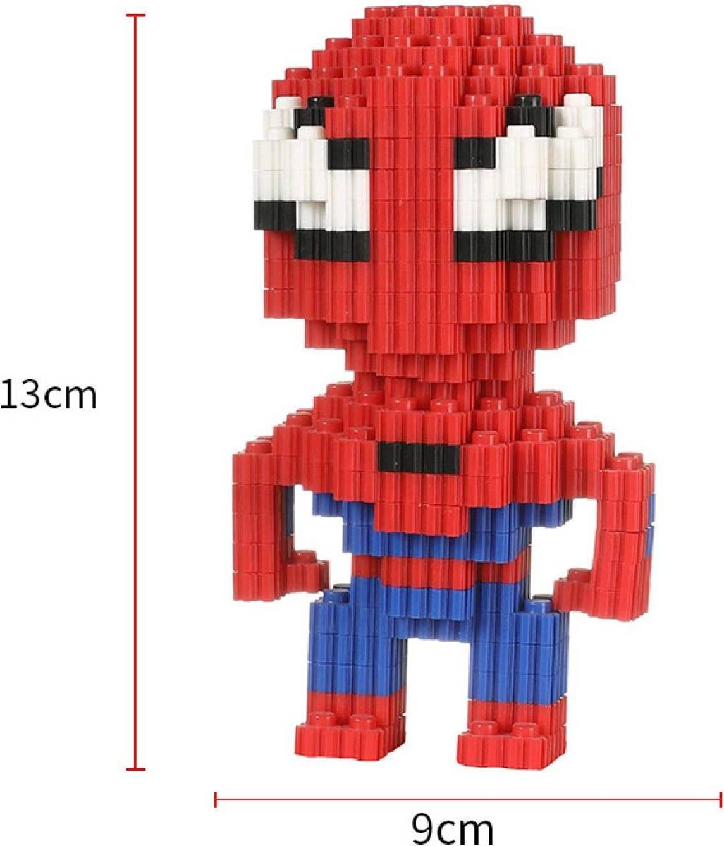 MAGIC BLOCK Klocki magiczne figurka SPIDERMAN