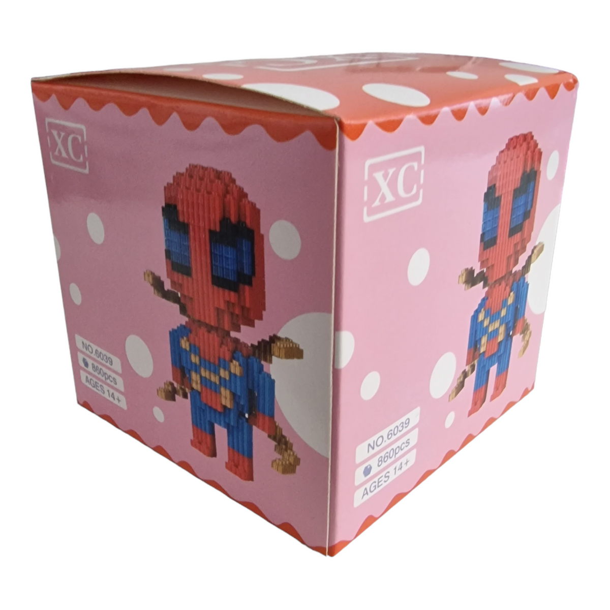 MAGIC BLOCK Klocki magiczne figurka SPIDERMAN