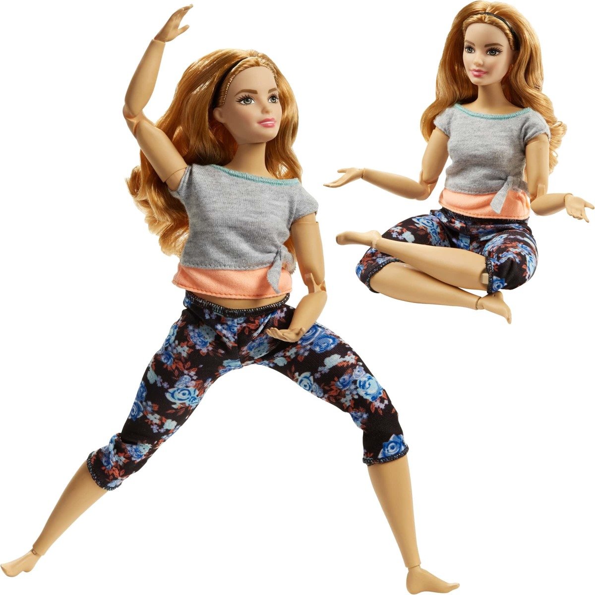 MATTEL Barbie Made To Move Ruchoma lalka fitness