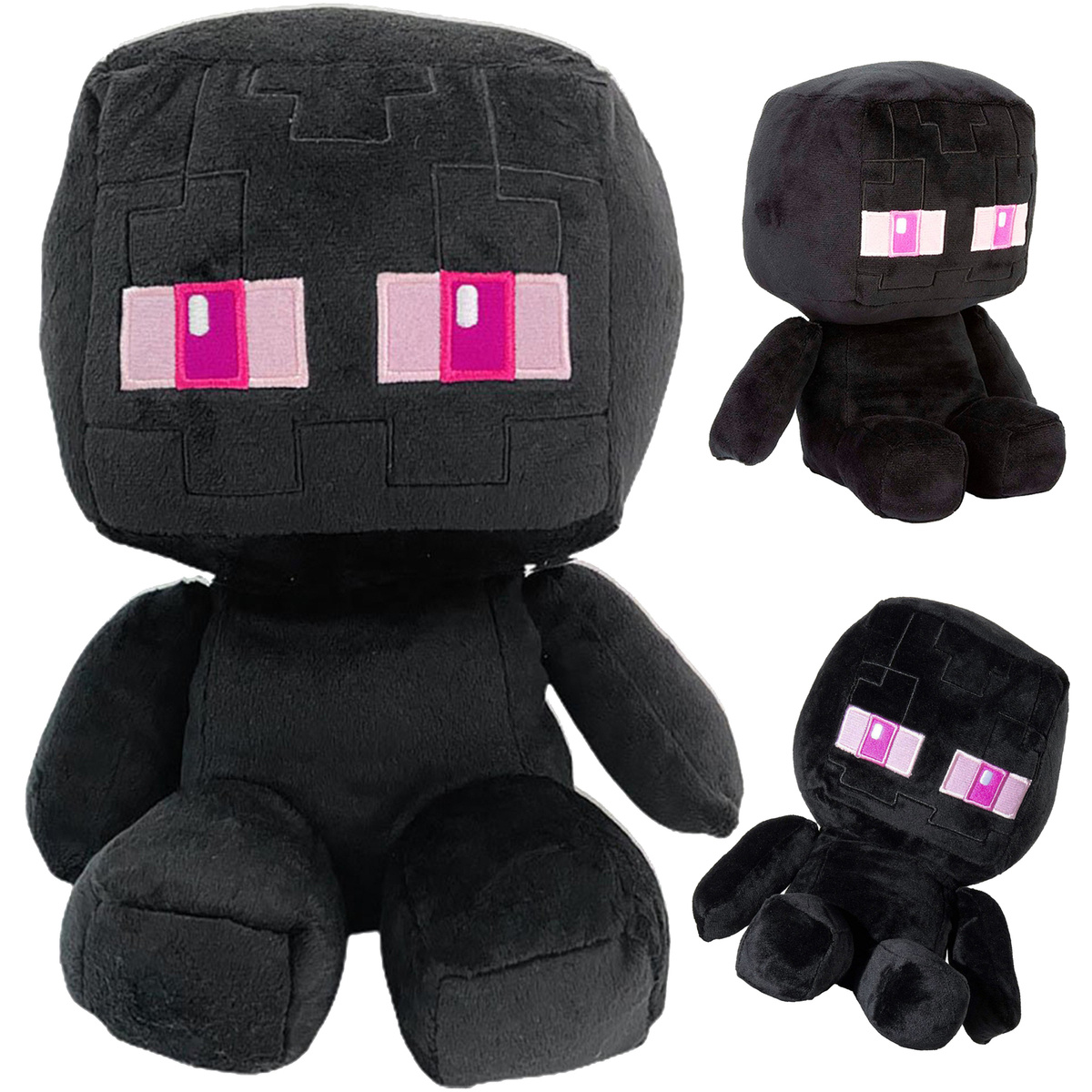 MINECRAFT Duża Pluszowa Maskotka Baby Enderman Fat wysokość to 23cm