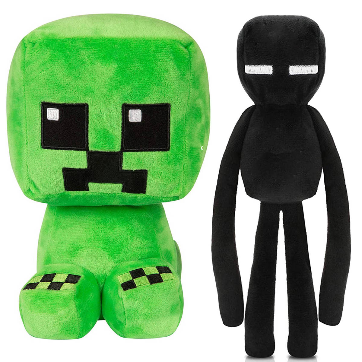 MINECRAFT Duża Pluszowa Maskotka CREEPER ENDERMAN