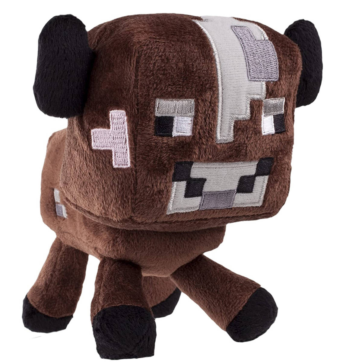 MINECRAFT - MASKOTKA BRĄZOWA KROWA 19CM GADŻETY DLA GRACZY