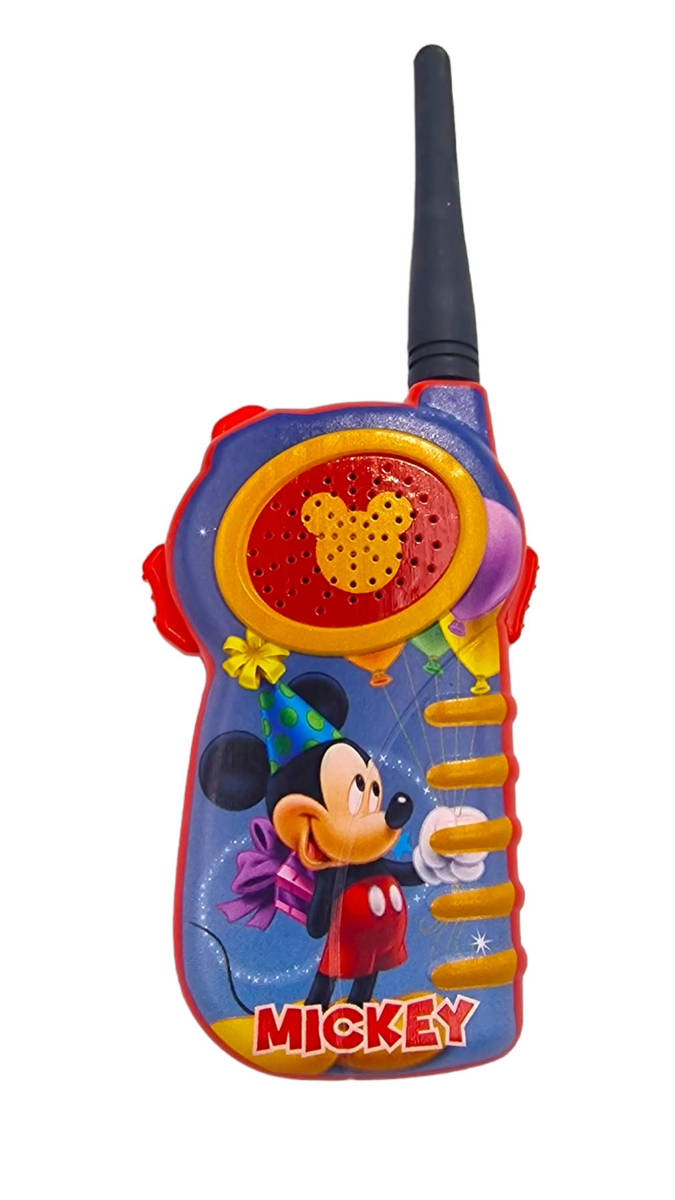 MYSZKA MICKEY Zestaw Walkie Talkie - 2 Krótkofalówki