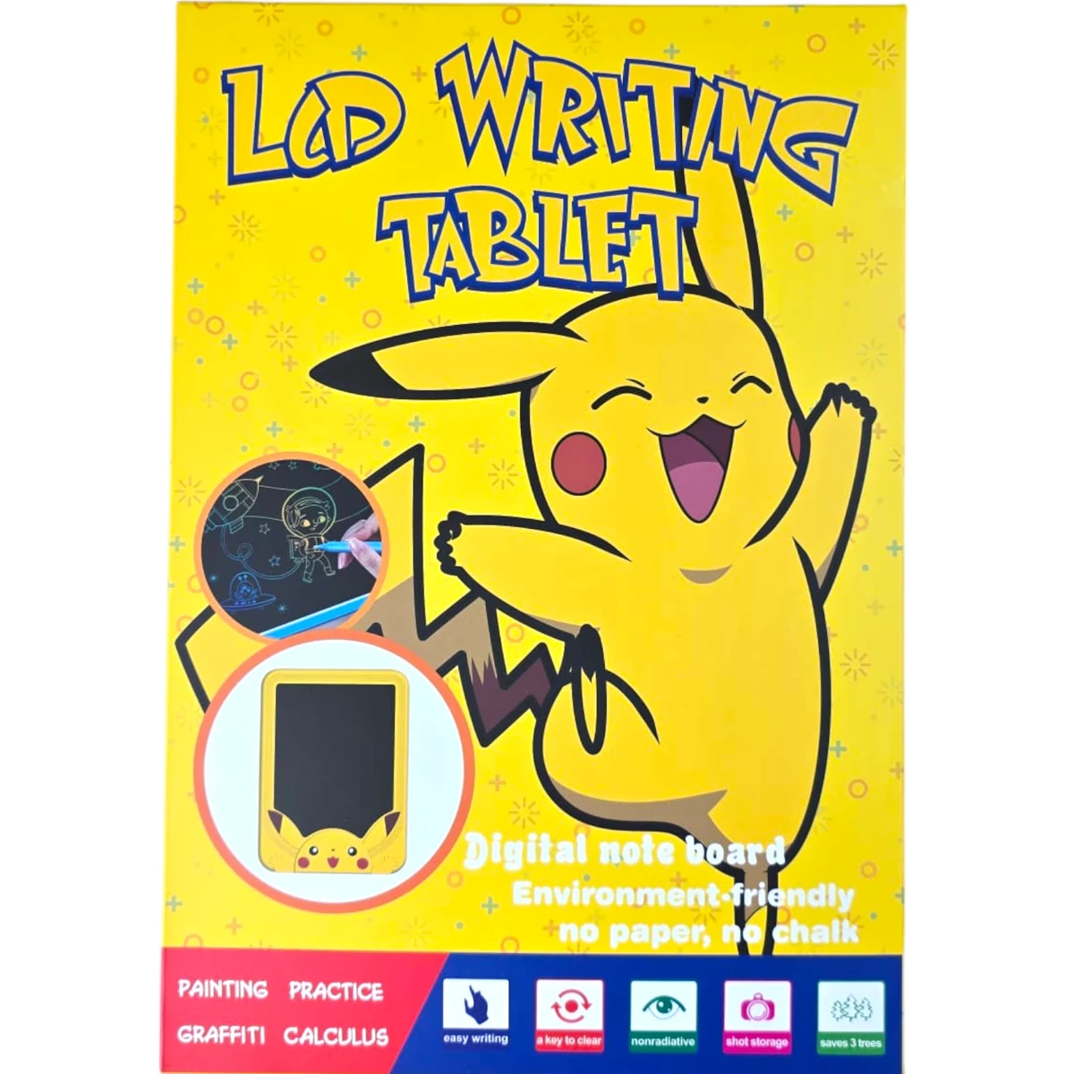 POKEMON PIKACHU - Tablet do rysowania dla dzieci