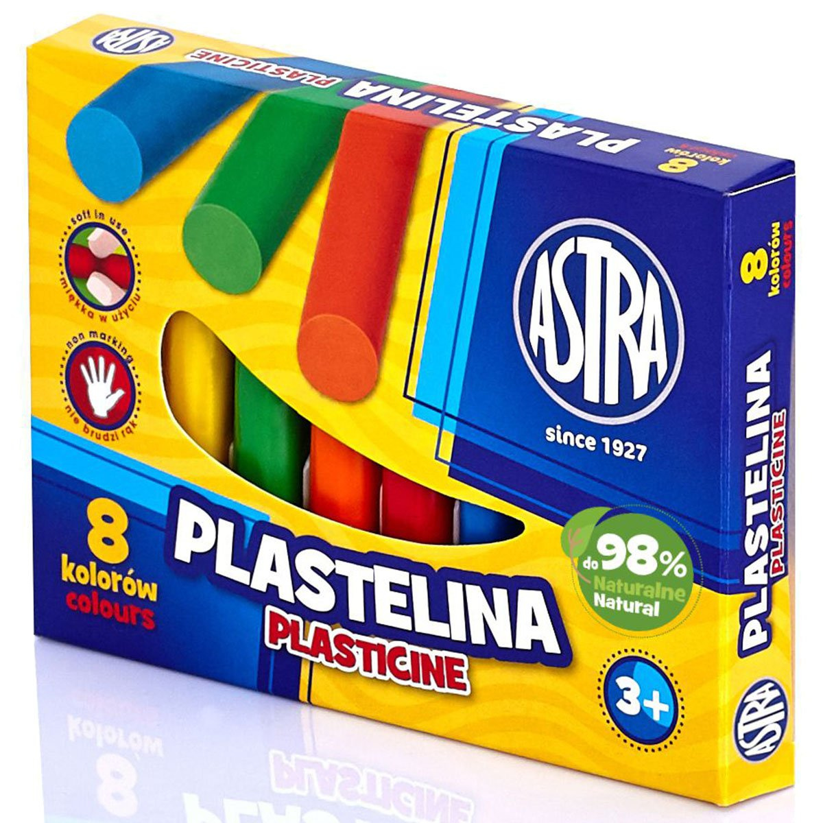 Plastelina Astra 8 kolorów