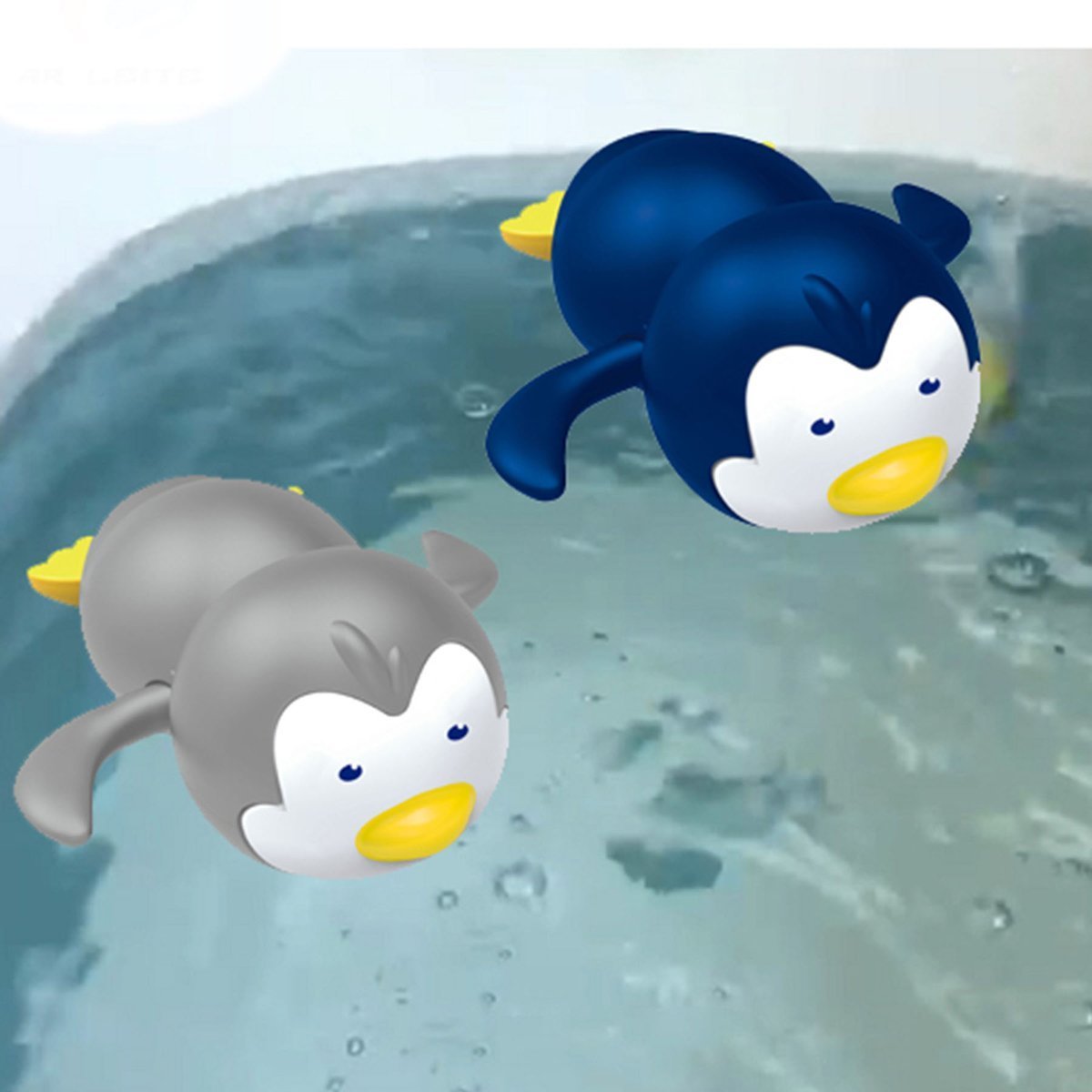 Pływające Zwierzątko Do Kąpieli Pingwinek