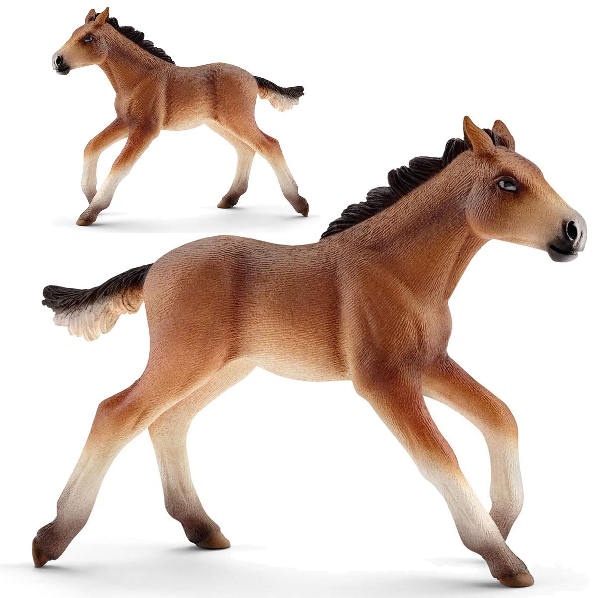 SCHLEICH Farm  World Figurka Koń Źrebię Rasy Mustang 