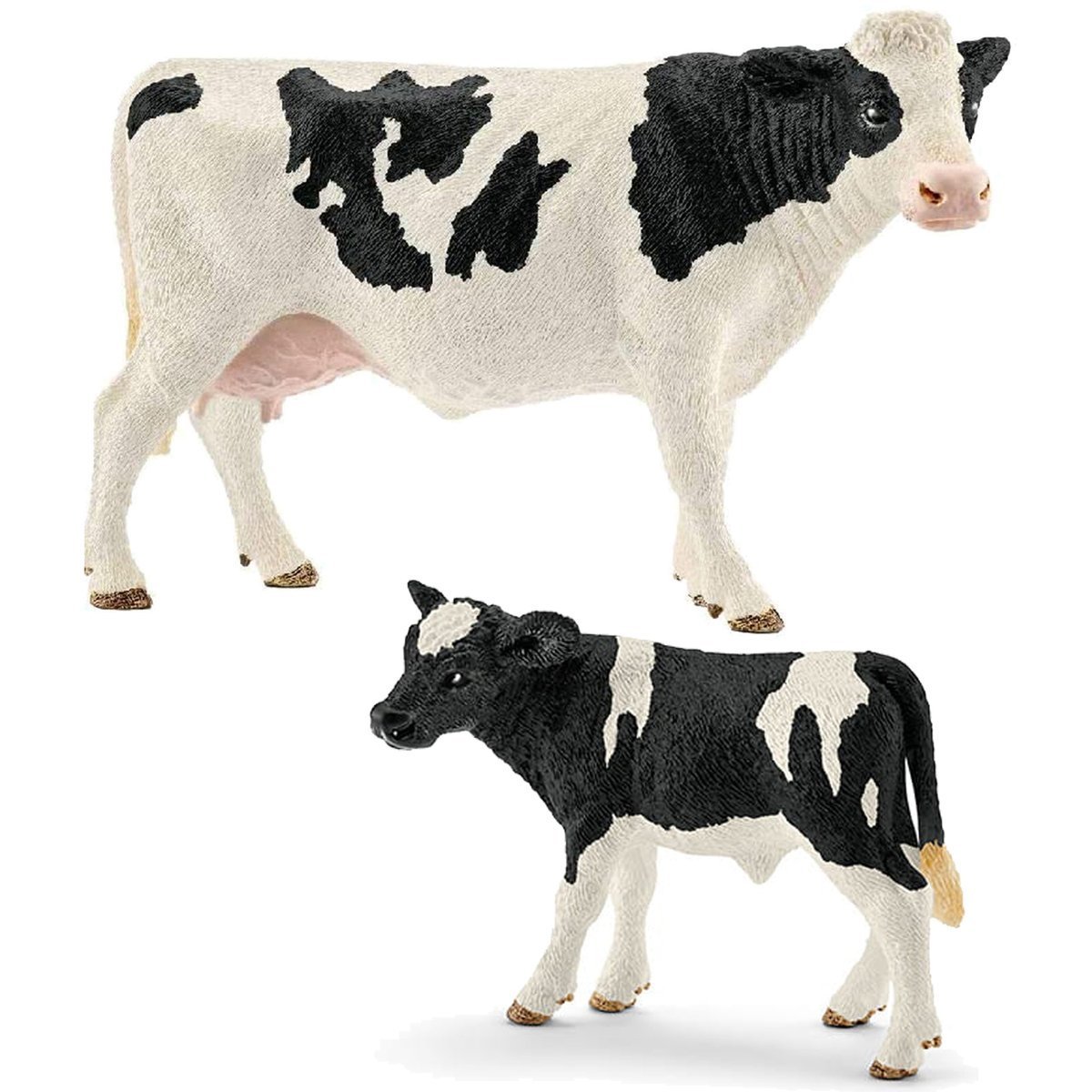 SCHLEICH Farm World Zestaw Figurek Krowa rasy Holstein + Cielę 