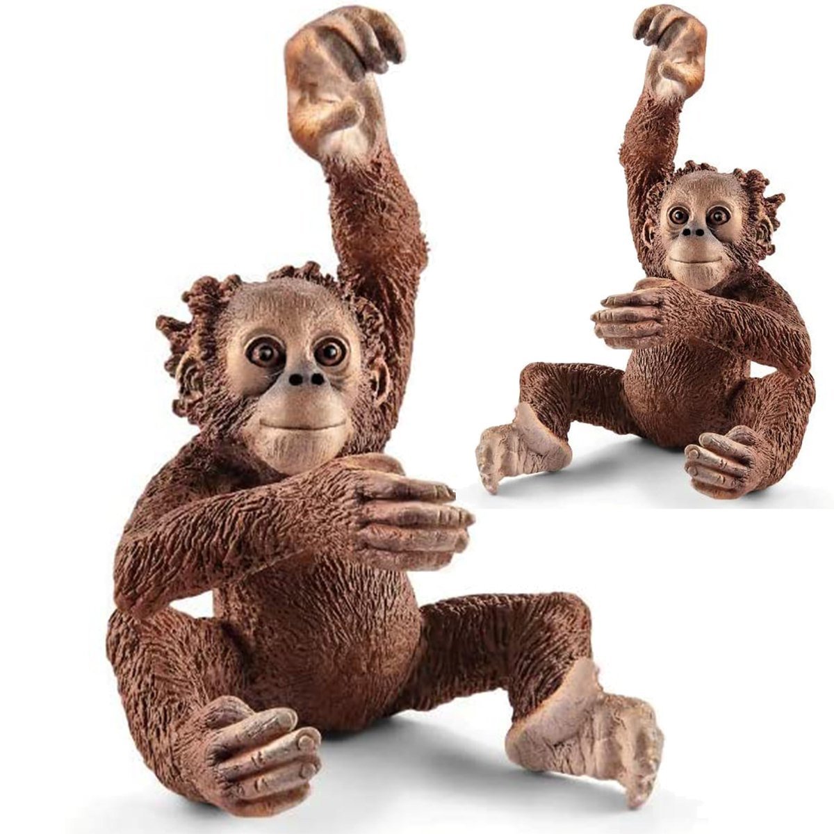 SCHLEICH Wild Life Figurka Małpa Młody Orangutan 14776