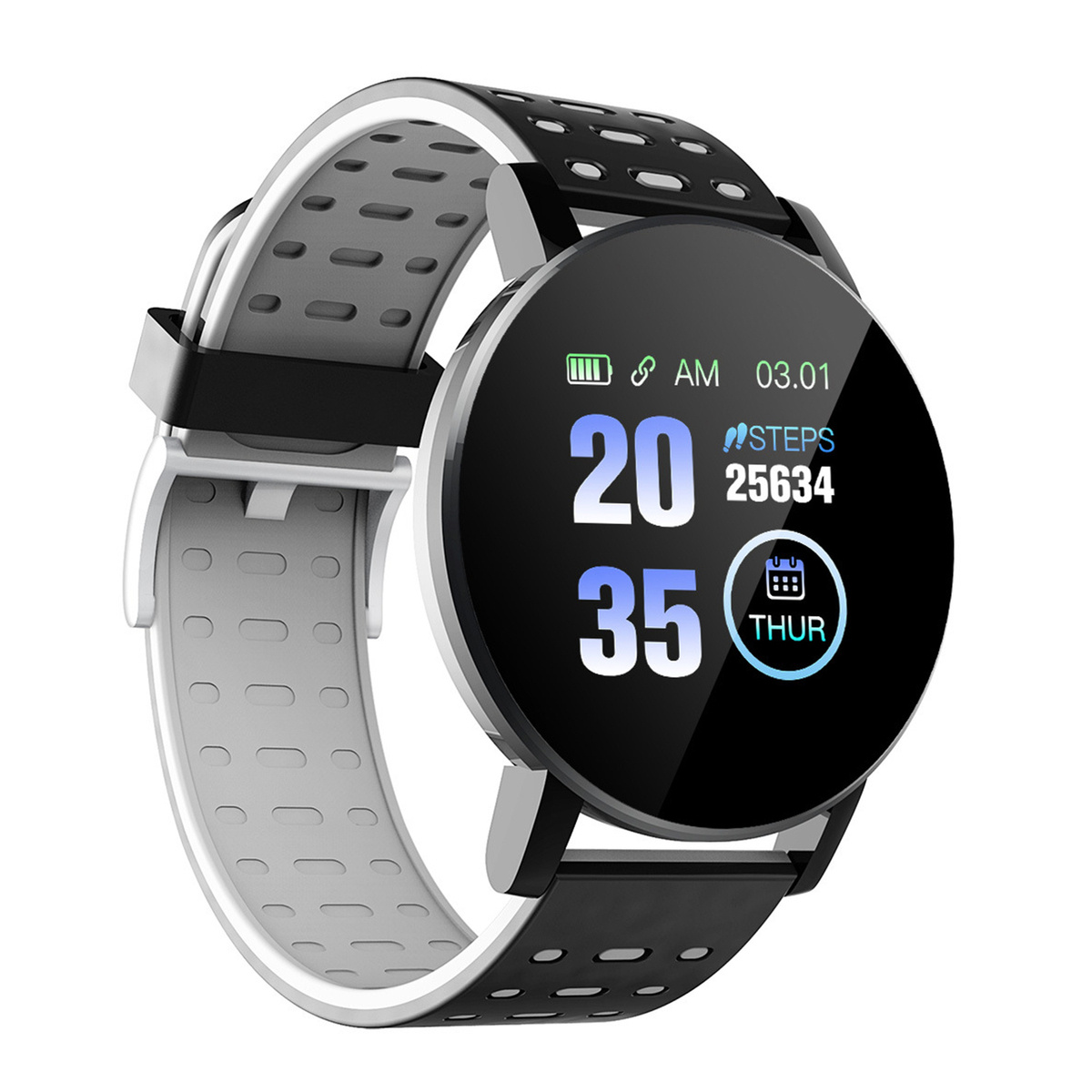 SMARTWATCH DAMSKI - MĘSKI ZEGAREK SPORTOWY POLSKIE MENU SMART WATCH  