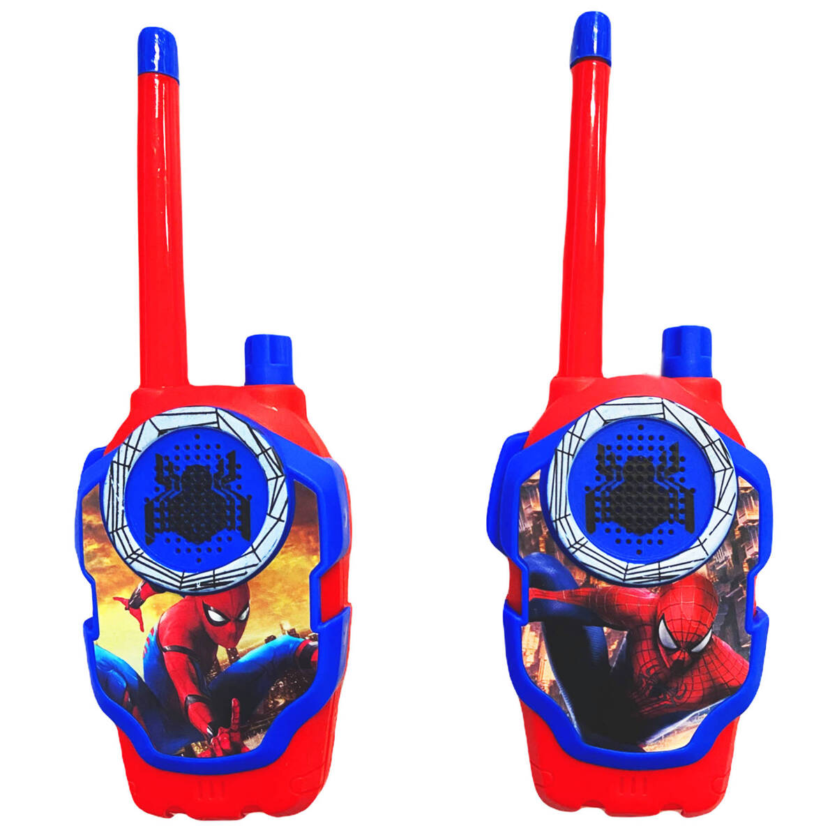 SPIDERMAN Zestaw Maska + Walkie Talkie + Wyrzutnia Sieci