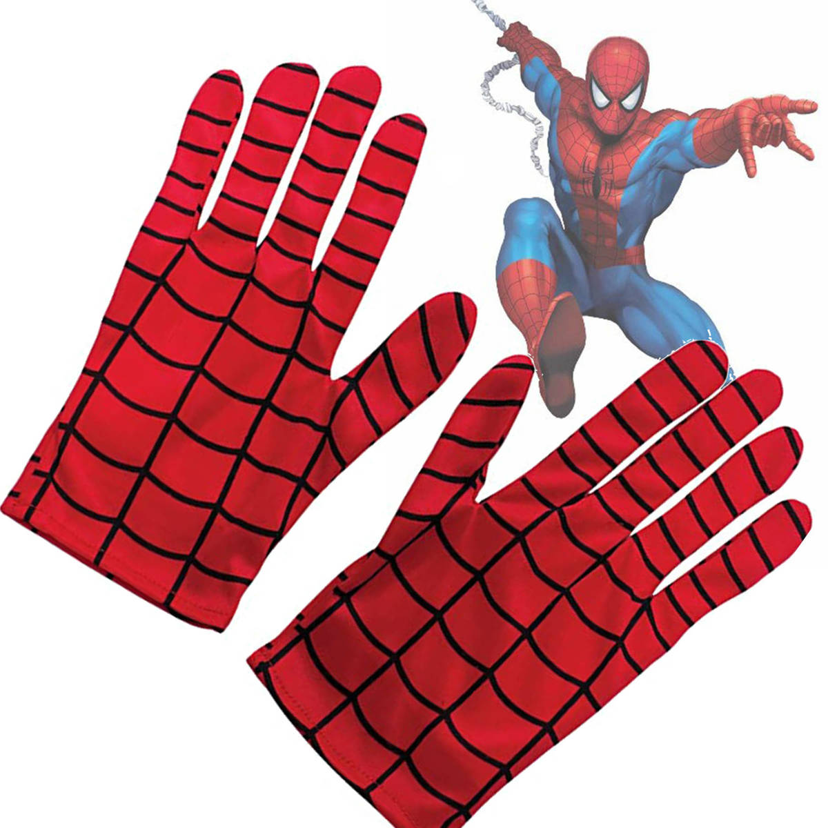 SPIDERMAN Zestaw Rękawiczki 2szt + Walkie Talkie