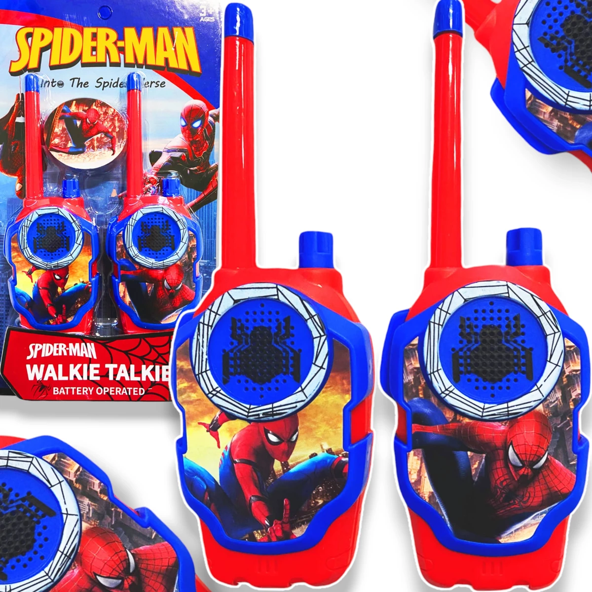 SPIDERMAN Zestaw Walkie Talkie