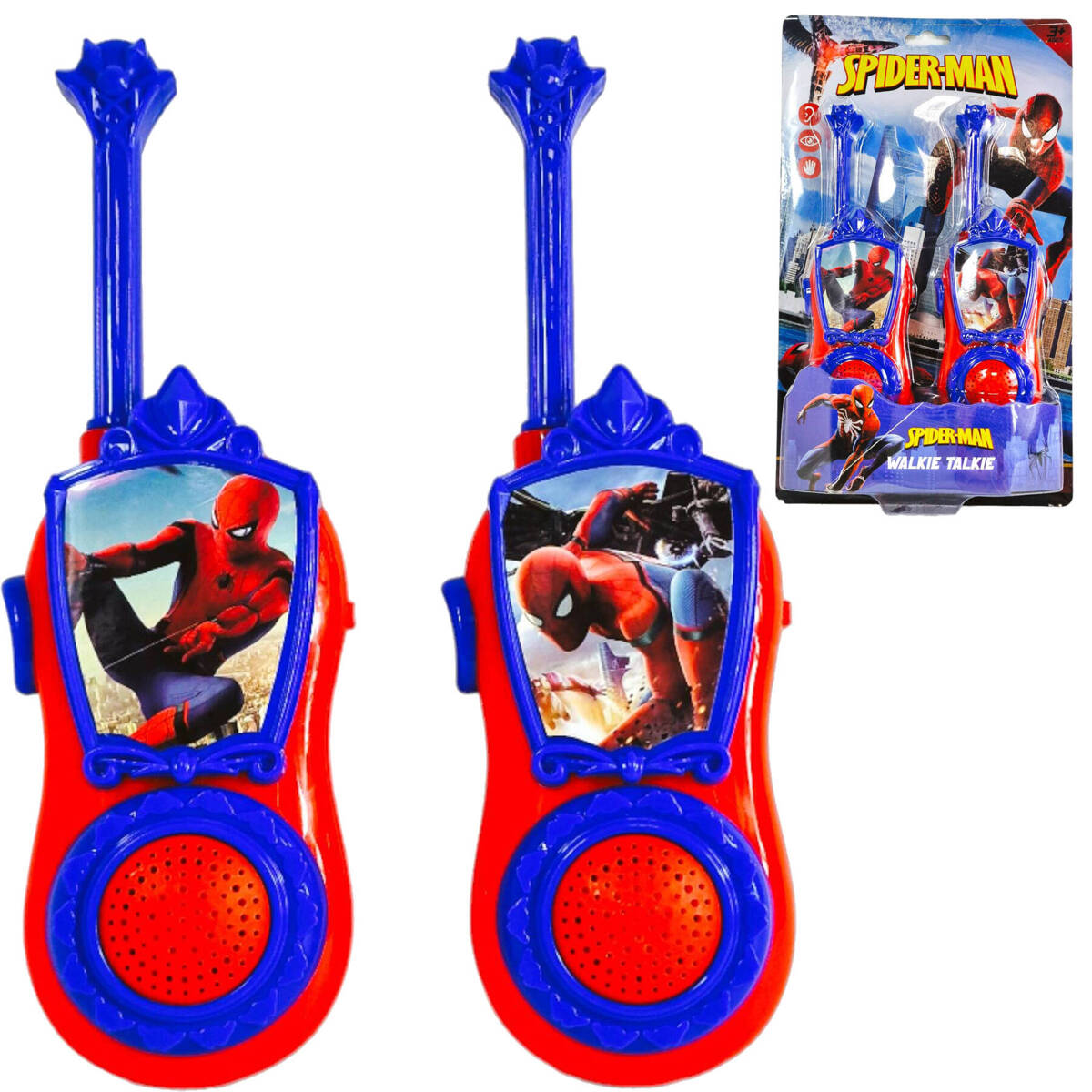 SPIDERMAN Zestaw Walkie Talkie - 2 Krótkofalówki