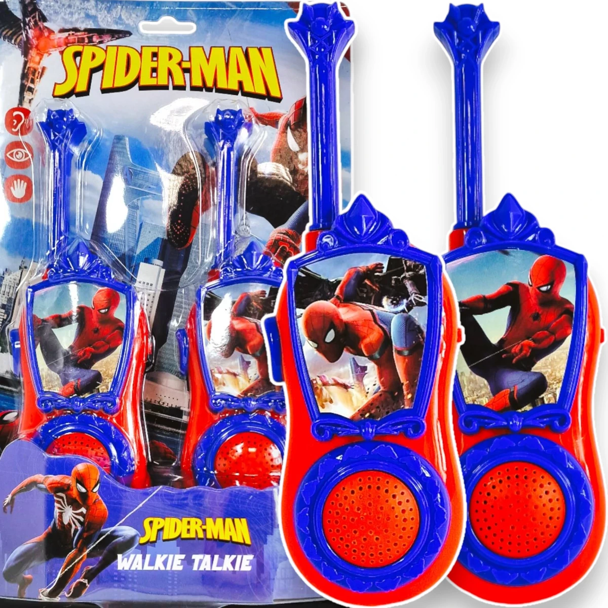 SPIDERMAN Zestaw Walkie Talkie - 2 Krótkofalówki