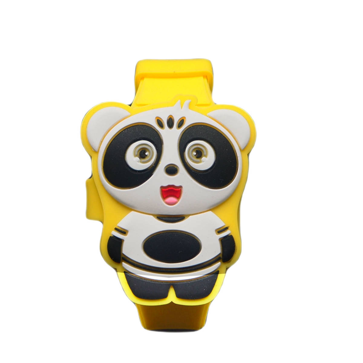 Silikonowy Zegarek Led Dla Dzieci Panda