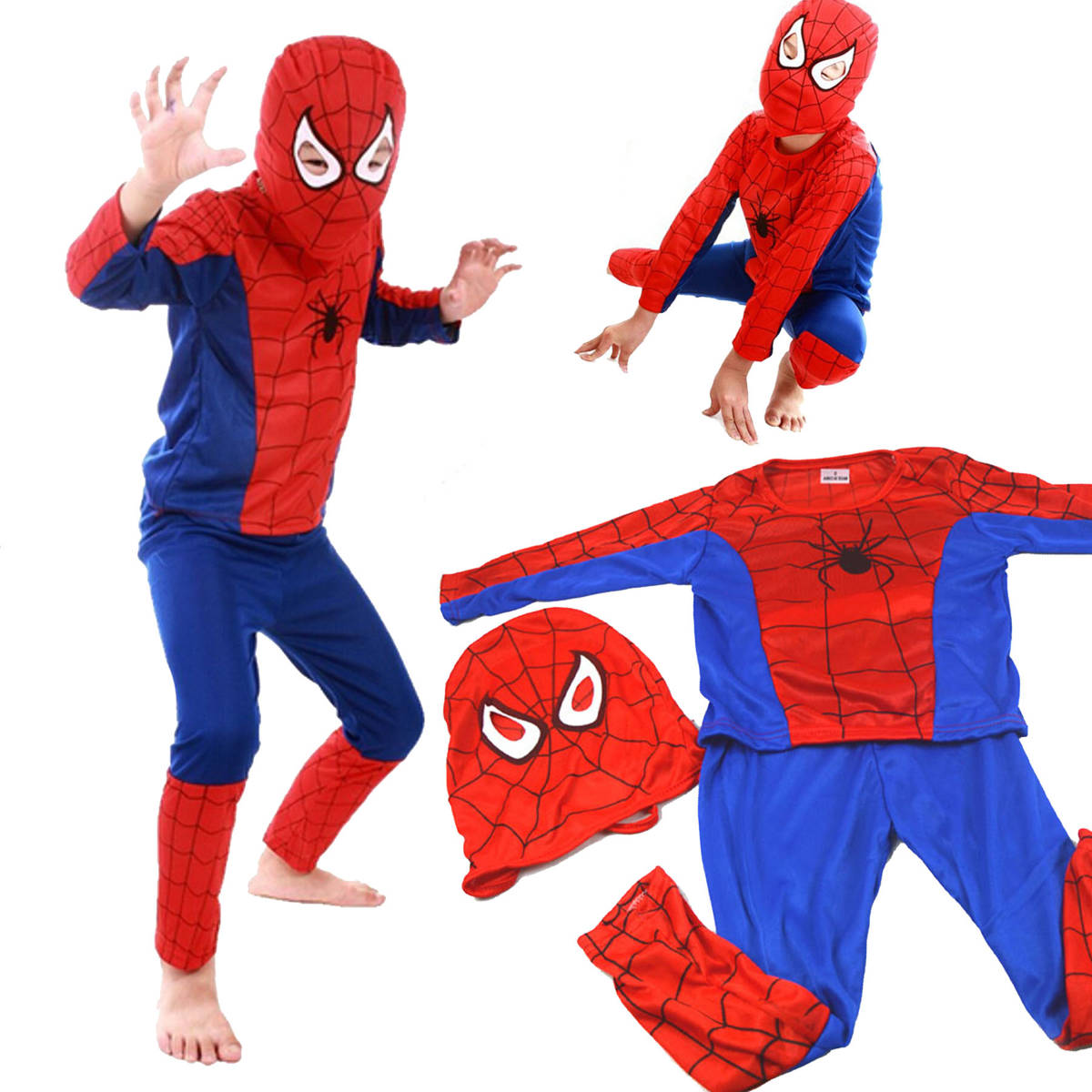 Strój Dla Chłopca Kostium Spiderman 122-128