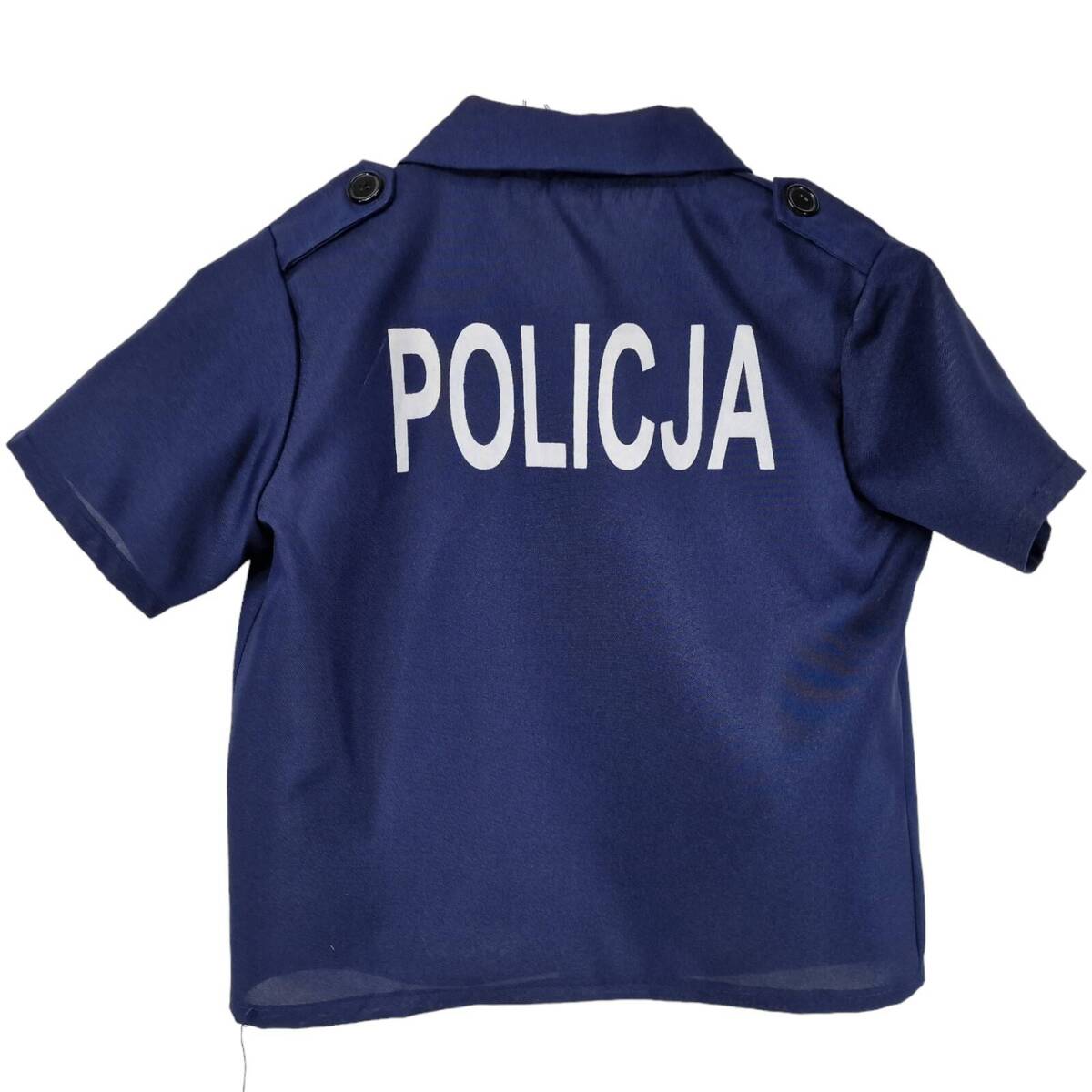 Strój przebranie dla chłopca Policjant - Kostium Policja / rozmiar L 122-128