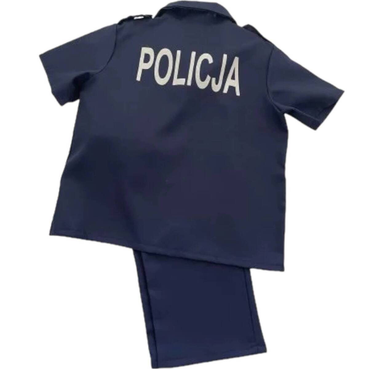 Strój przebranie dla chłopca Policjant - Kostium Policja / rozmiar L 122-128