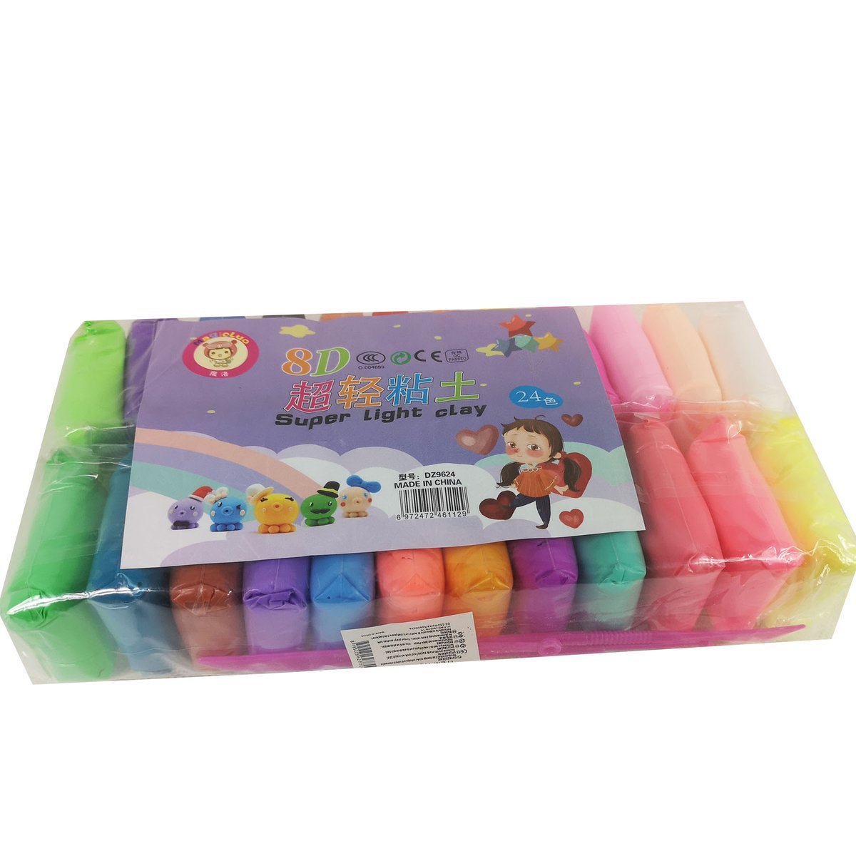 Super Clay Magiczna Piankolina Sensoryczna 180szt.