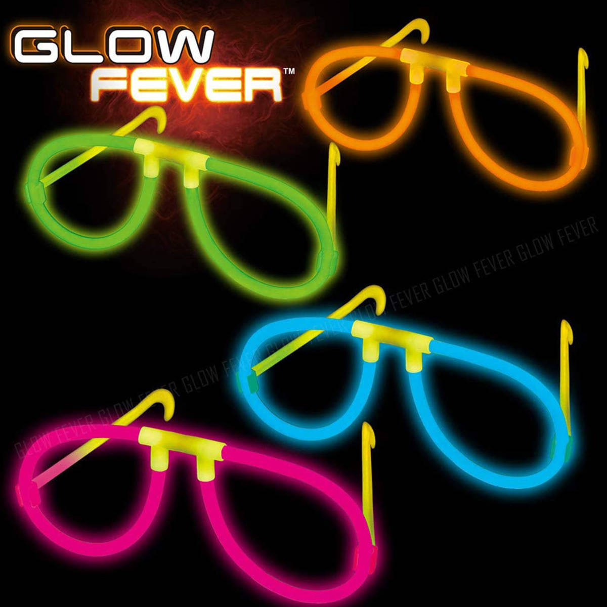 Świecące okulary Chemiczne Na Imprezę Glowstick