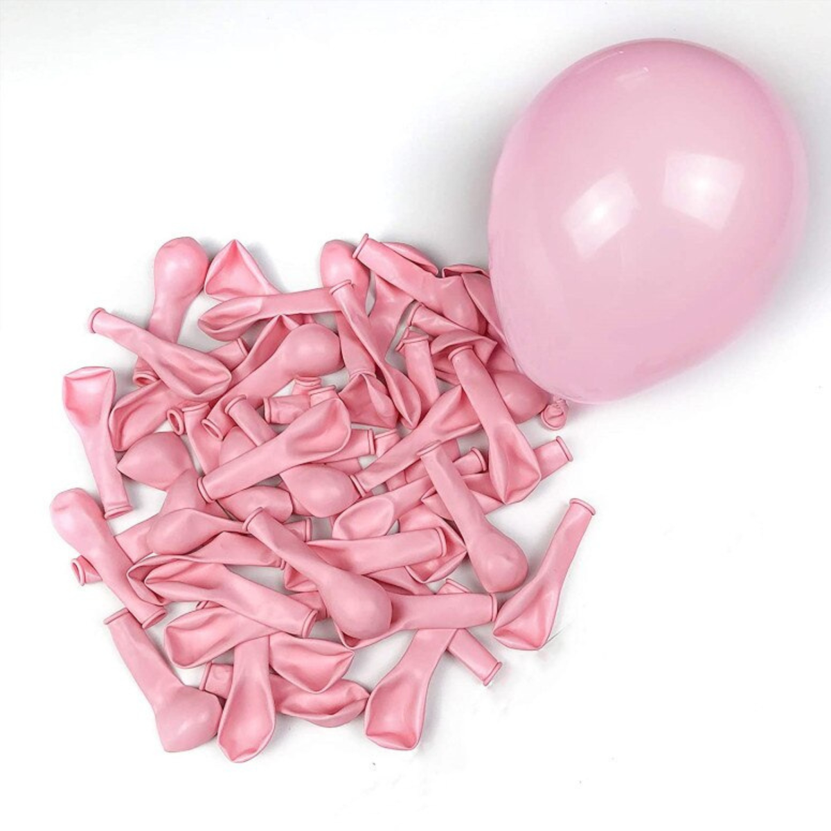 Zestaw balonów pastelowych różowe 6 szt.