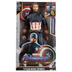 AVENGERS - FIGURKA KAPITAN AMERYKA 30CM ZABAWKA INTERAKTYWNA MARVEL 