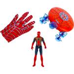 AVENGERS - MEGA ZESTAW SPIDERMAN WYRZUTNIA 5W1 ! RĘKAWICA WYRZUTNIA SPIDERMAN + STRZAŁKI + TARCZA + RUCHOMA FIGURKA SPIDERMAN AVENGERS