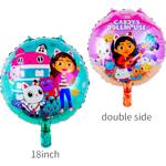 Balon Foliowy Koci Domek Gabi 45cm