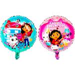 Balon Foliowy Koci Domek Gabi 45cm