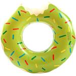 Duże Koło Do Pływania Zielony Donat Donut Pączek 70cm