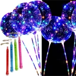 Duży Świecący Balon LED 45cm (100cm)