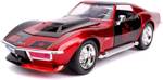 JADA DC Comics Auto Chevy Corvette Stingray i figurka Harley Quinn