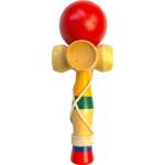 KENDAMA Duża Drewniana Japońska gra zręcznościowa (4-Stronna)