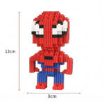 Klocki konstrukcyjne -do składania PUZZLE 3D SPIDERMAN 518 elementów