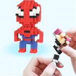 Klocki konstrukcyjne -do składania PUZZLE 3D SPIDERMAN 518 elementów