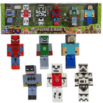 MINECRAFT Duży Zestaw Figurek + Akcesoria